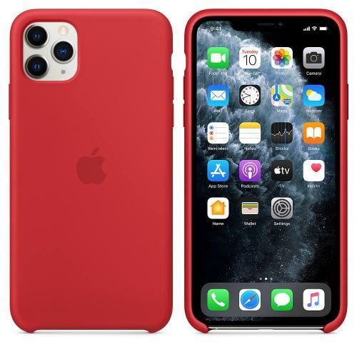 Чохол Apple Silicone Case Red for IPhone 11 Pro Max