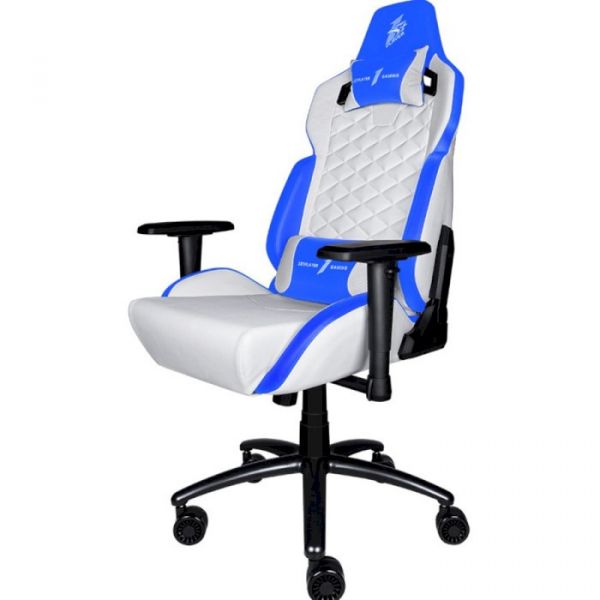 Крісло для геймерів 1stPlayer DK2 Blue-White