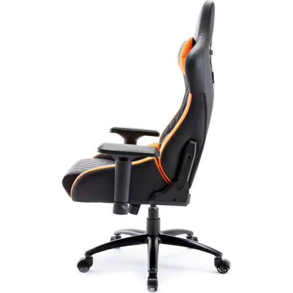 Крісло для геймерів Aula F1031 Gaming Chair Black/Orange (6948391286211)