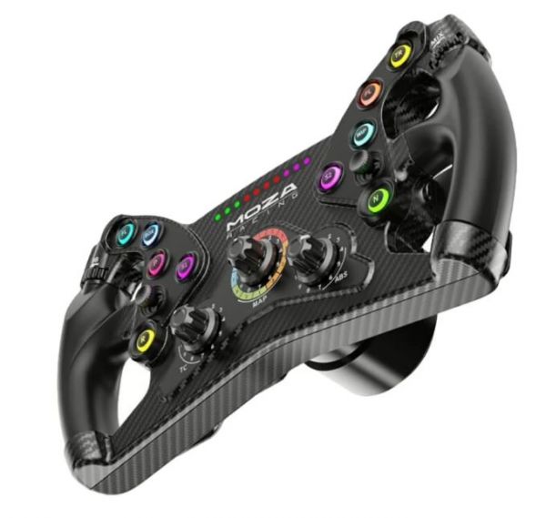 Кермо MOZA Racing KS Steering for PC, 30см., 10кн., RGB (RS047_Moza)