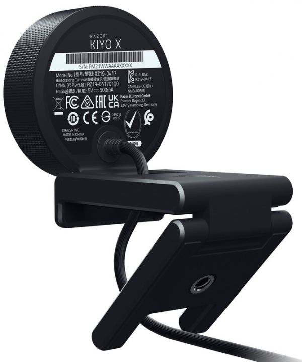 Веб-камера Razer Kiyo X (RZ19-04170100-R3U1/RZ19-04170100-R3M1)