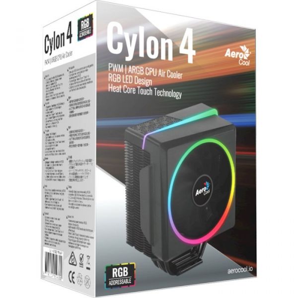 Повітряне охолодження Aerocool Cylon 4 (ACTC-CL30410.06)