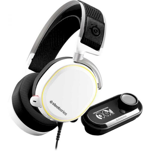 Комп'ютерна гарнітура SteelSeries Arctis Pro + GameDac White (61454)