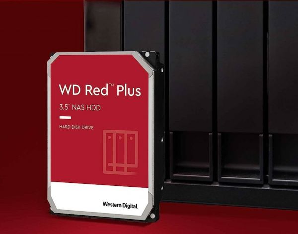 Накопичувач HDD SATA 2.0TB WD Red Plus 5400rpm 128MB (WD20EFZX)