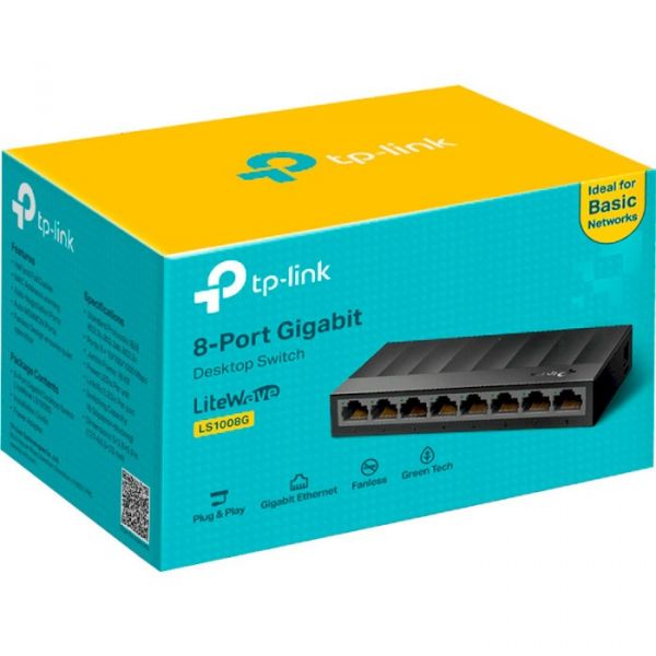 Коммутатор сетевой TP-Link LS1008G