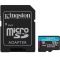Карта пам'яті Kingston 128 GB microSDXC class 10 UHS-I U3 Canvas Go! Plus + SD Adapter (SDCG3/128GB)