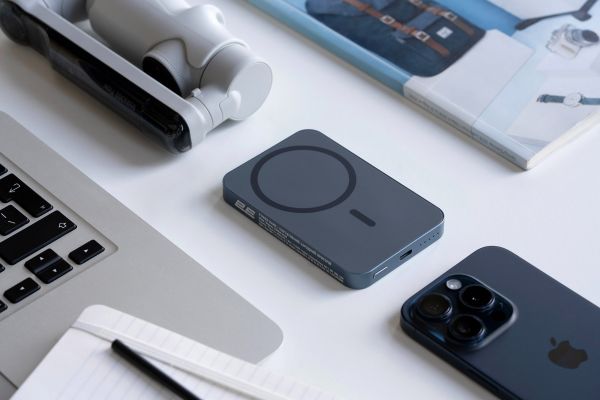Акумулятор портативний літій-іонний Power Bank 2E Wireless QI 5000мА·год, 20Вт, P (синій)