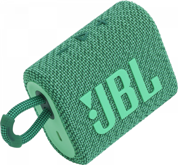Портативна акустика JBL Go 3 Eco Green (JBLGO3ECOGRN)