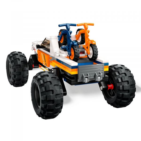 Блоковий конструктор LEGO City Пригоди на позашляховику 4x4 (60387)