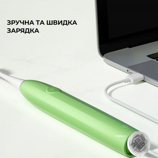 Електрична зубна щітка Oclean Endurance Color Edition Green (6970810552447)