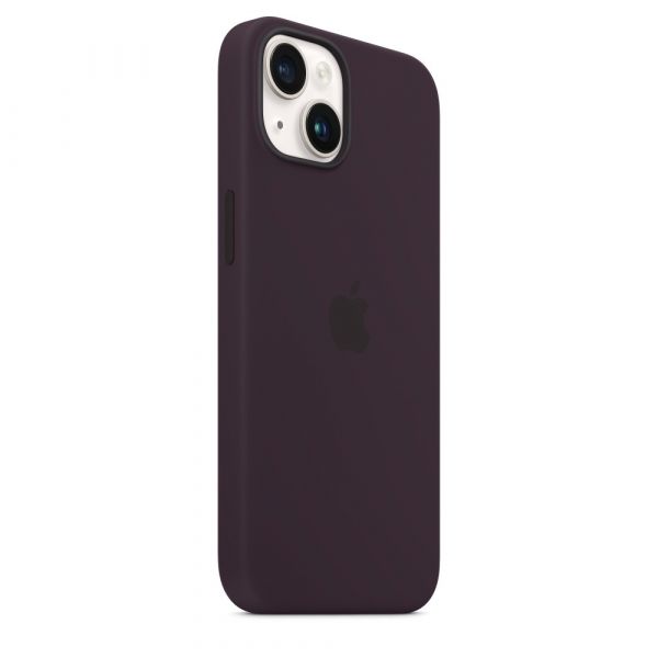 Чохол Apple Silicone Case with MagSafe iPhone 14 (1:1 original) Elderberry