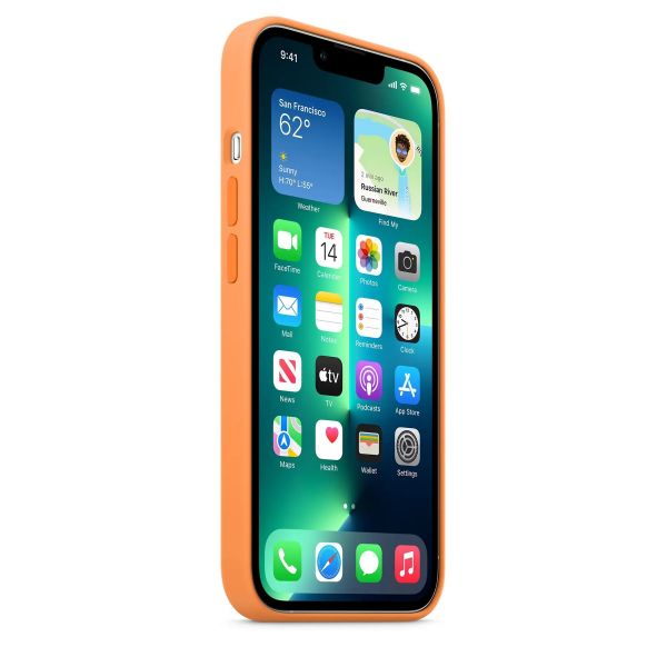 Чохол Silicone Case iPhine 13 Pro (1:1 original) Marigold