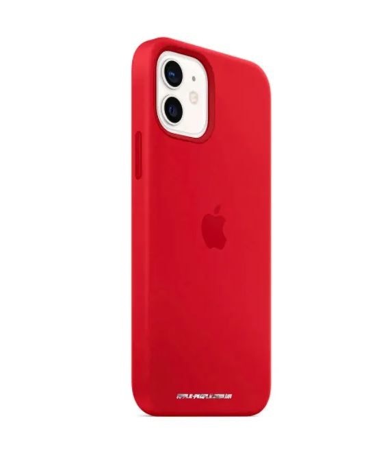 Чехол Apple Silicone Cace Red with MagSafe iPhone 12 Pro