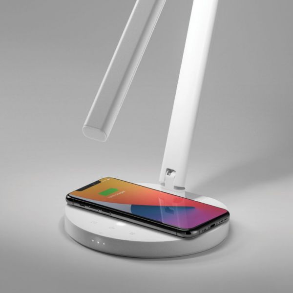 Лампа Momax Bright with Wireless Charging White