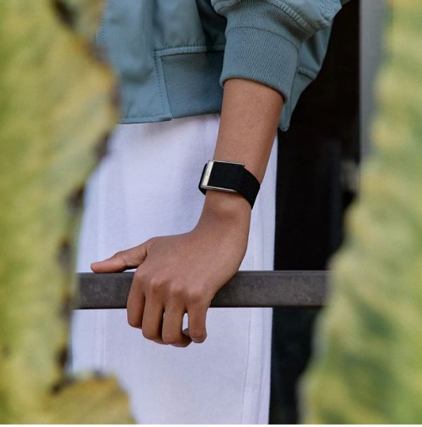 Ремінець WHOOP SuperKnit Luxe Band | Obsidian with Titanium для WHOOP MG Life  (810114362532)