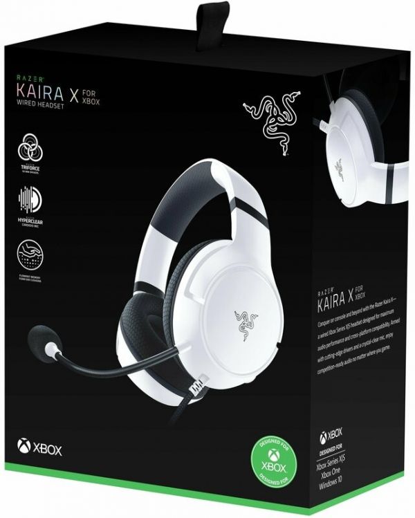 Комп'ютерна гарнітура Razer Kaira X for Xbox White (RZ04-03970300-R3M1)