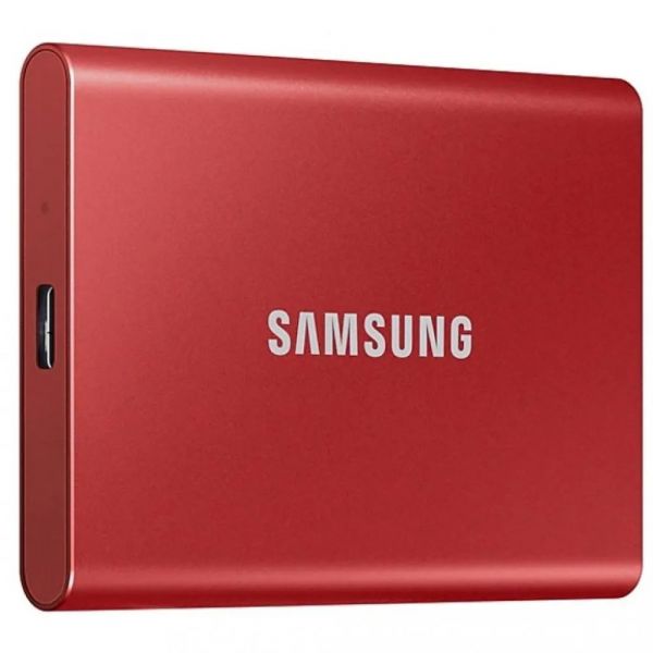 SSD накопичувач Samsung T7 1 TB Red (MU-PC1T0R/WW)