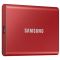 SSD накопитель Samsung T7 1 TB Red (MU-PC1T0R/WW)