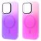 Чохол WAVE Matte Gradient Colors with Magnetic Ring iPhone 16 Pro Max (pink\purple)