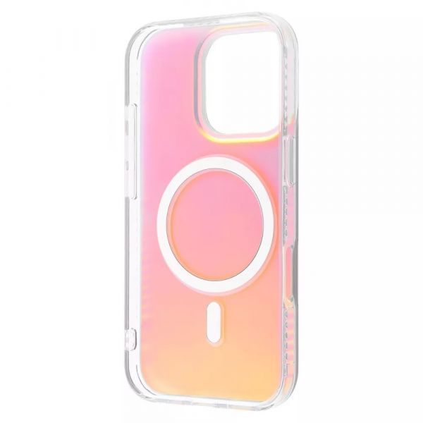 Чохол WAVE Matte Gradient Colors with Magnetic Ring iPhone 16 Pro (purple\blue)