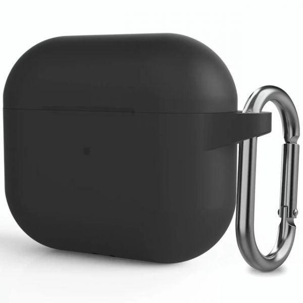 Чехол AirPods Pro 2 Case (с карабином) Black