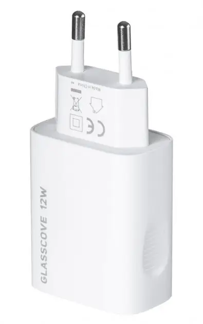 Зарядний Пристрій Glasscove 12W 2-Port USB (TC-012A)