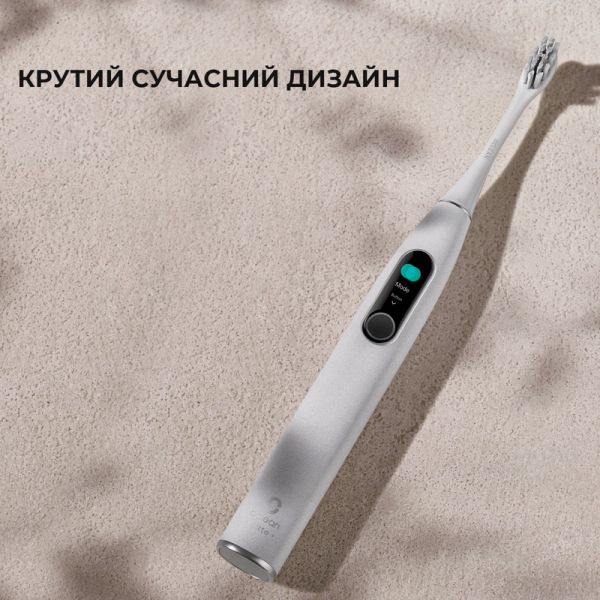 лектрична зубна щітка Oclean X Pro Elite Grey (6970810551815)