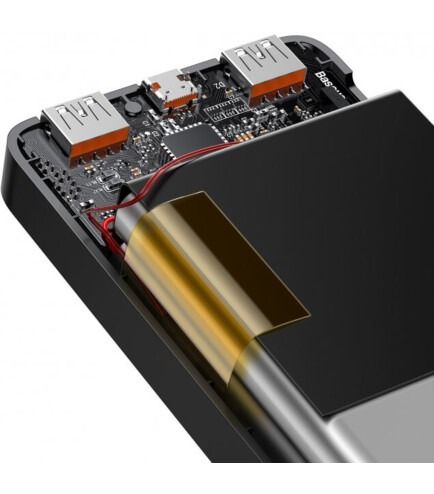 Універсальна мобільна батарея Baseus Bipow Digital Display Powerbank 20W 20000mAh Black (PPDML-M01)