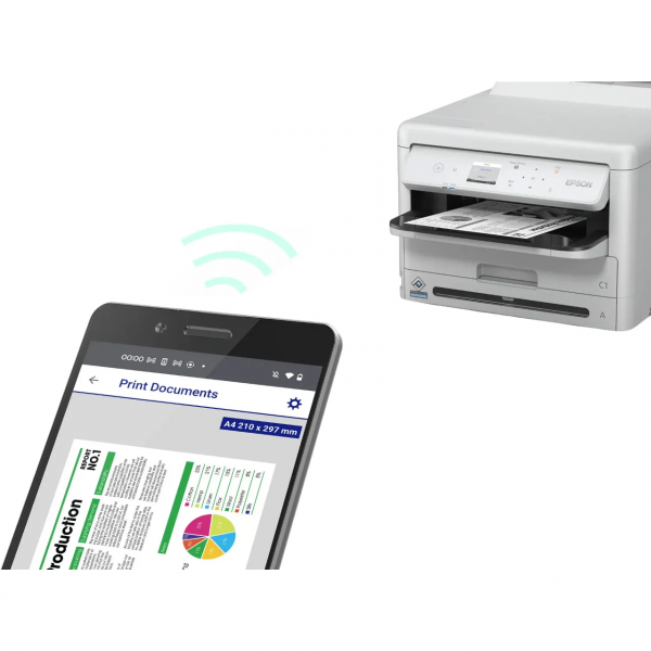 Принтер Epson WorkForce Pro WF-M5399DW Wi-Fi (C11CK77402)