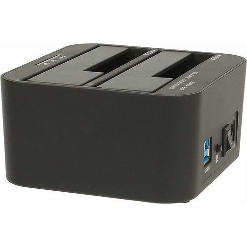 Док-станція Agestar для 2xHDD 2.5"/3.5" SATA USB3.0 (3UBT6-6G (Black)