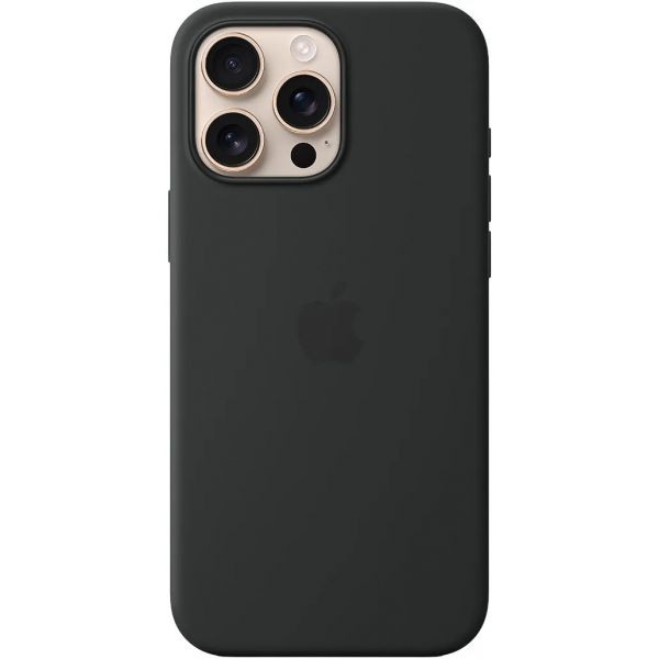 Чехол iPhone 16 Pro Max Silicone Case with MagSafe /black/