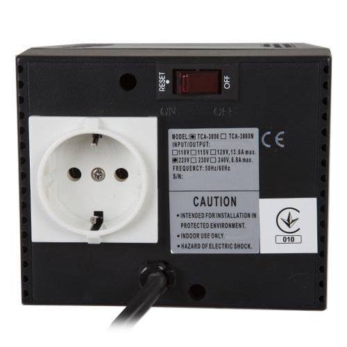 Стабілізатор Powercom TCA-3000 Black