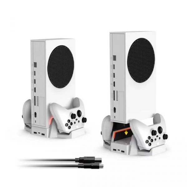 Зарядна станція Dobe Multifunctional Cooling Stand for Xbox S
