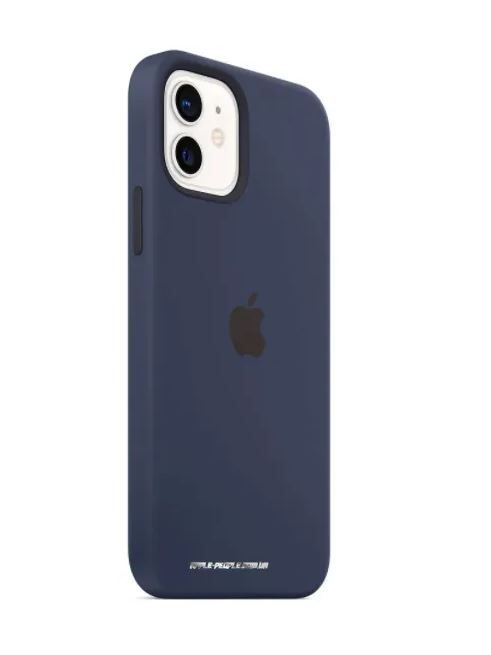 Чохол Apple Silicone Cace Deep Navy with MagSafe iPhone 12 Pro