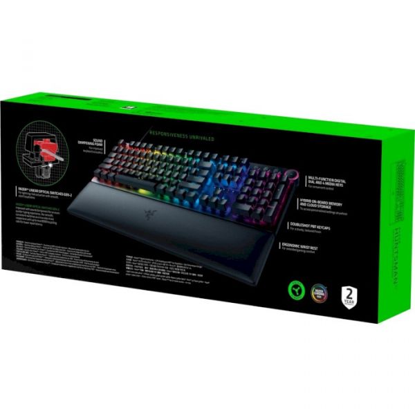 Клавіатура Razer Huntsman V2 Red Optical switch RU (RZ03-03930700-R3R1)