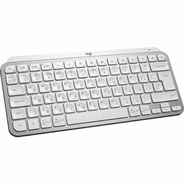 Клавіатура Logitech MX Keys Mini For Mac Wireless Illuminated Pale Grey (920-010526)