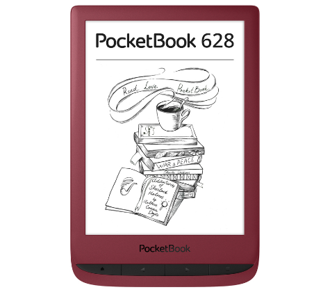 Електронна книга PocketBook 628 Touch Lux 5 Ruby Red (PB628-R-CIS\PB628-R-WW)