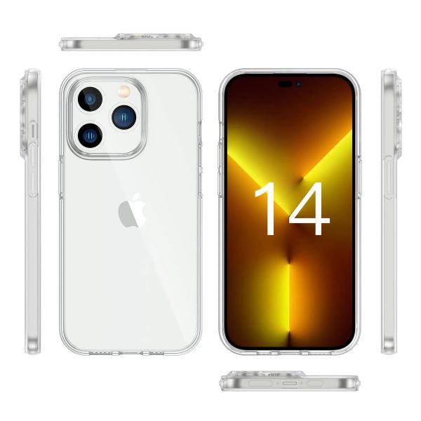 Чохол Mutural Qintou series TPU Case for iPhone 14 Plus Transparant