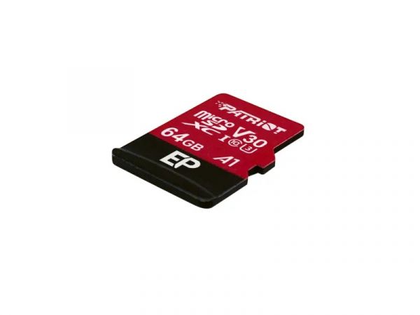 Карта пам'яті micro SDXC 64GB Patriot UHS-I U3 EP (PEF64GEP31MCX)