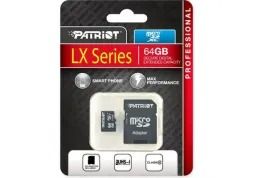 Карта пам'яті micro SDXC 64GB Patriot UHS-I (PSF64GMCSDXC10)