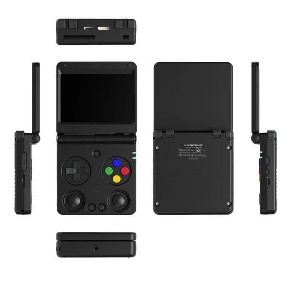 Портативная игровая приставка Anbernic RG 34XXSP 64GB Yellow Anbernic RG 34XXSP 64GB Black