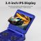 Портативна ігрова приставка Anbernic RG 34XXSP 64GB Indigo