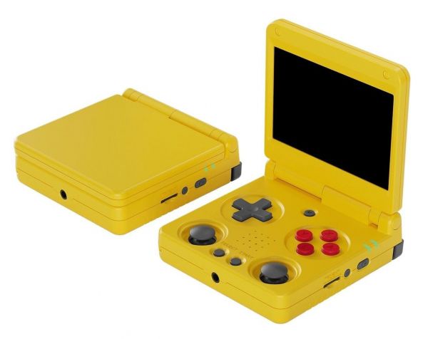 Портативная игровая приставка Anbernic RG 34XXSP 64GB Yellow
