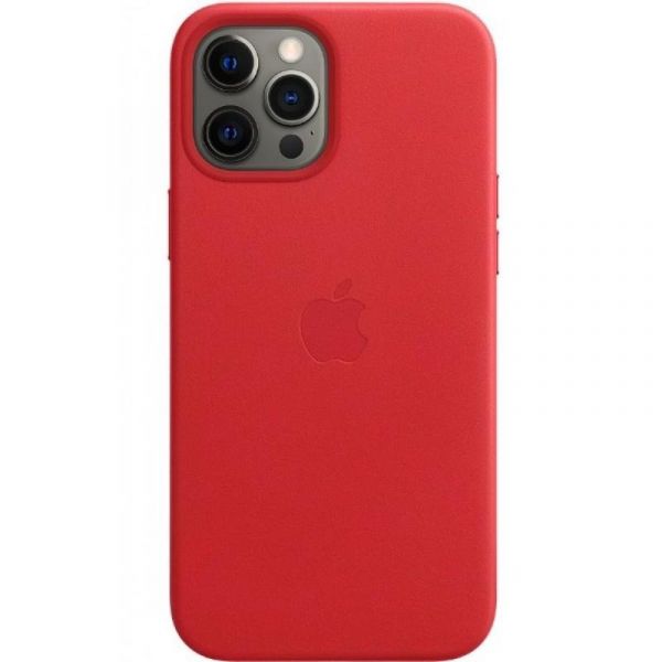 Чохол Apple Silicone Case Red with MagSafe iPhone 12 Pro Max