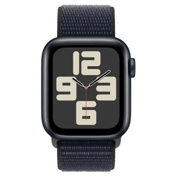 Apple Watch SE 2 GPS + Cellular 40mm Midnight Aluminum Case w. Midnight S. Loop (MRGD3/MRGE3)