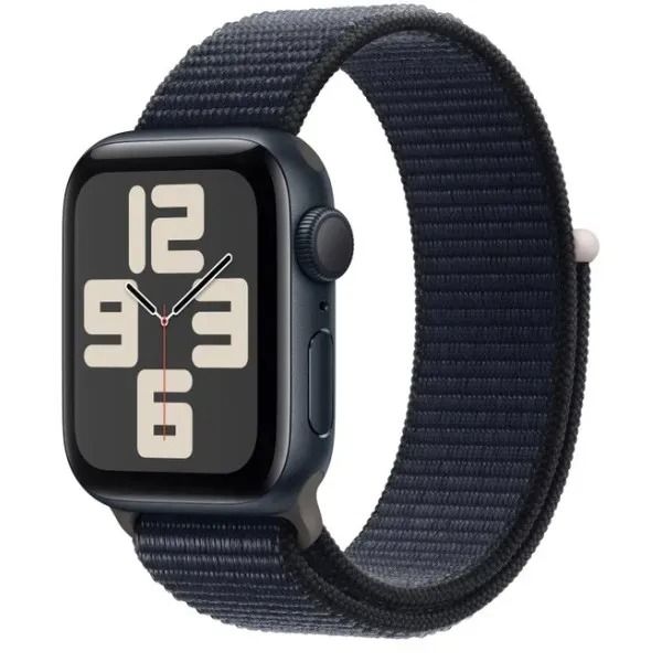 Apple Watch SE 2 GPS + Cellular 40mm Midnight Aluminum Case w. Midnight S. Loop (MRGD3/MRGE3)