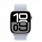 Apple Watch Series 10 GPS + Cellular 46mm Silver Aluminum Case w. Blue Cloud S. Loop (MWY23)