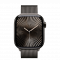 Apple Watch Series 10 GPS + Cellular 46mm Slate Titanium Case with Slate Milanese Loop - S/M (MC7R4)