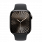 Apple Watch Series 10 GPS + Cellular 42mm Slate Titanium Case w. Black Sport Band - S/M (MWXG3)