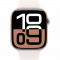 Apple Watch Series 10 GPS + Cellular 46mm Rose Gold Alu. Case w. Light Blush Sport Band - M/L (MWY73